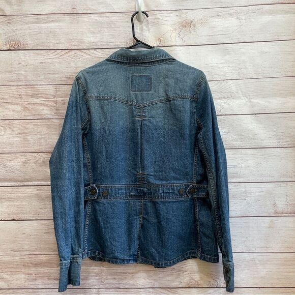 VINTAGE 90s LEVIS BOX‎ JEAN JACKET - Picture 7 of 10